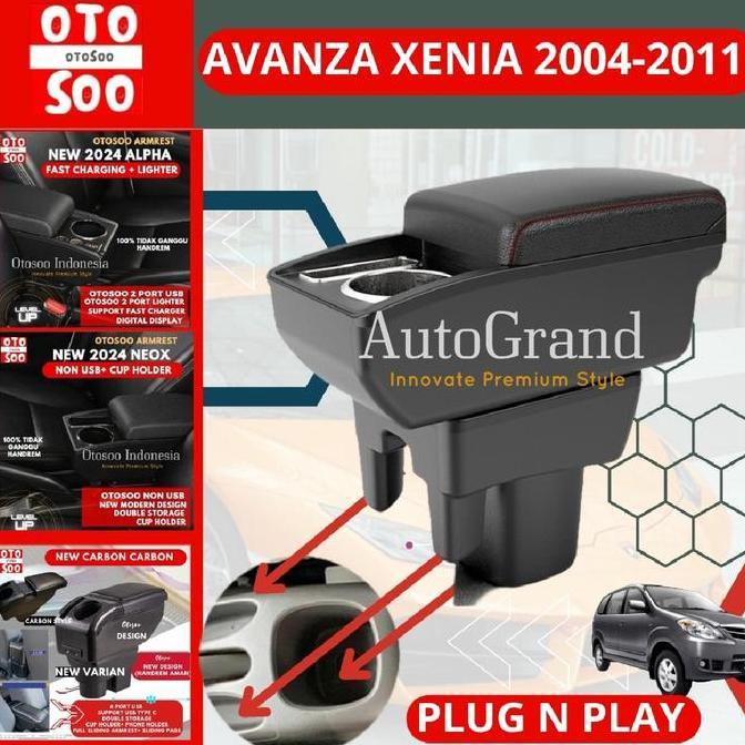 ARMREST AVANZA XENIA 2004-2011 CONSOLE BOX AVANZA XENIA OLD 2004-2011-OTOSOO INDONESIA ORIGINAL DAN 