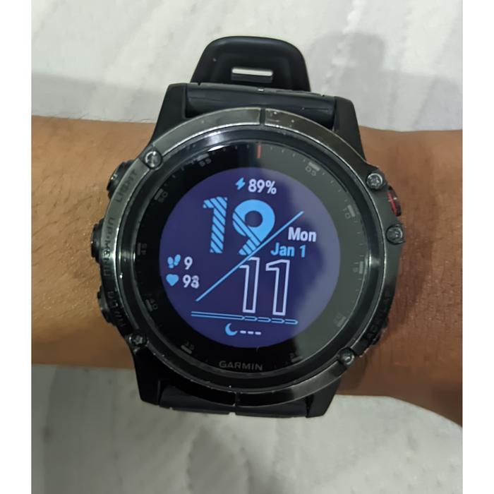 Garmin Fenix 5X Plus - Smartwatch Second,Bekas,Gps,Fitness Tracker New Best Quality 100% Original