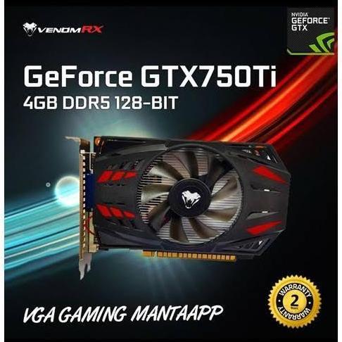 Vga Venomrx Gtx 750 Ti 4Gb Ddr5 128Bit - Venomrx Geforce Gtx 750 Ti