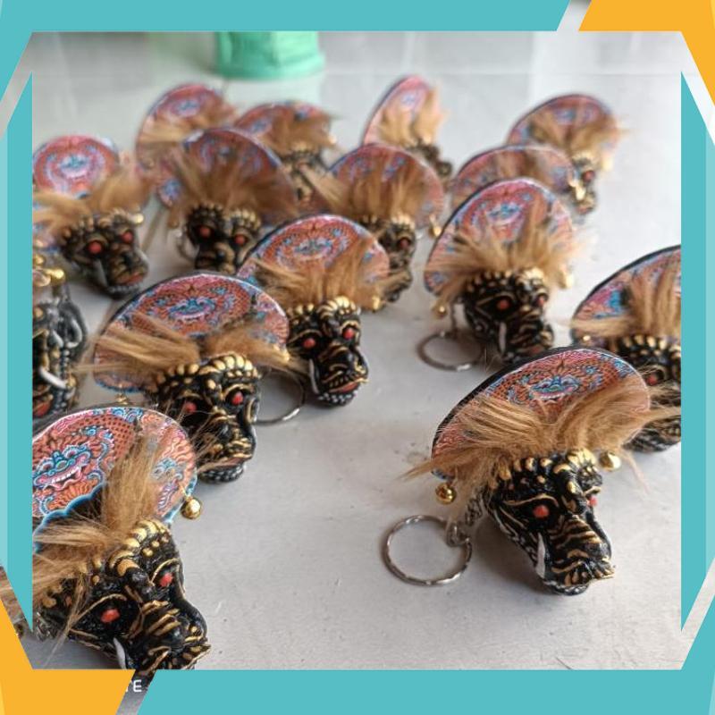 Terbaik Gantungan Kunci Barongan Resin Miniatur Unik - RO30-1511 2025 COD Termurah Terlaris Berkuali