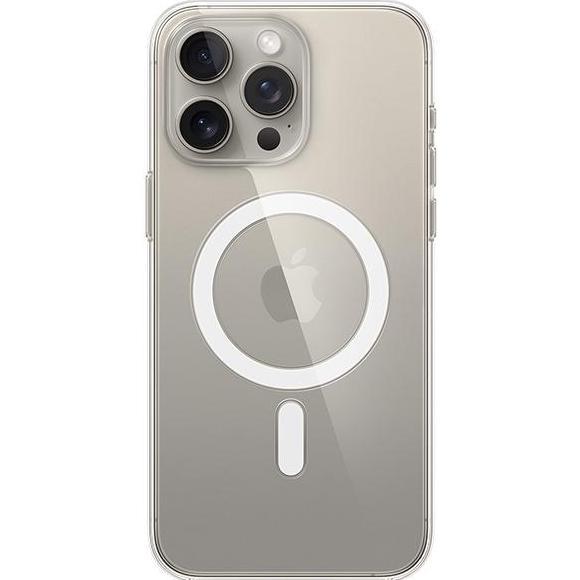 TERBARU - 100% ORIGINAL APPLE iPhone 15 Pro Max Plus Clear Case MagSafe iBox