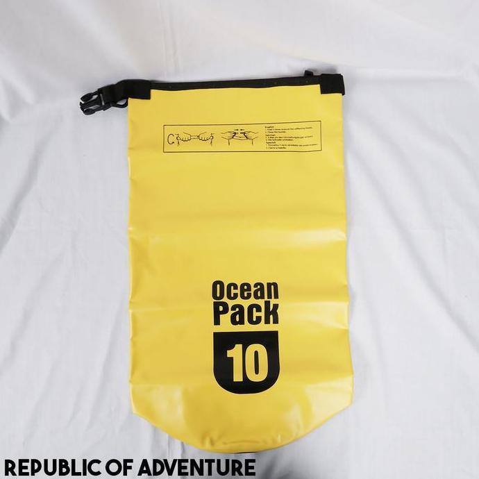 Miliki Dry Bag 10L Tas Waterproof Anti Air Tas Mancing Olahraga