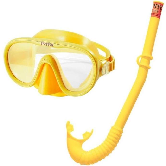Terjangkau Intex Alat Snorkling Adventurer Swim Set 55642