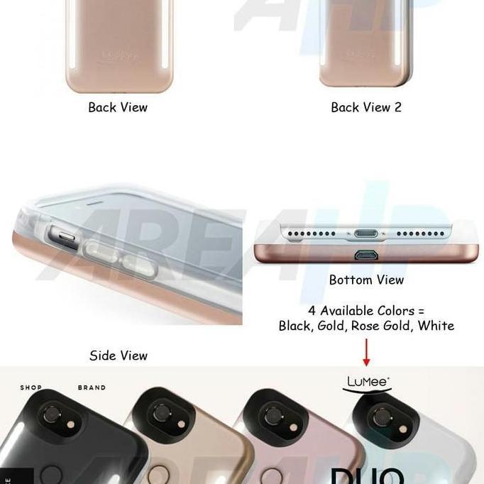 Lumee Selfie DUO LED Light Case for Samsung Galaxy S9