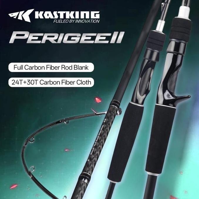 KastKing Perigee II Joran Pancing Spinning & Casting 24 Ton Serat Karbon Blank 24T+30T Carbon Fiber 