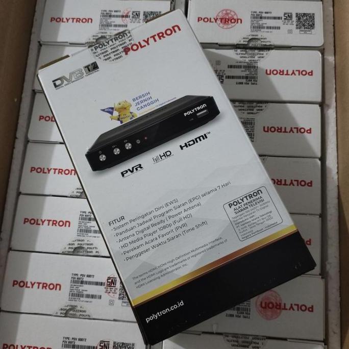New- SET TOP BOX DIGITAL POLYTRON PDV 600T2 PDV 620T2