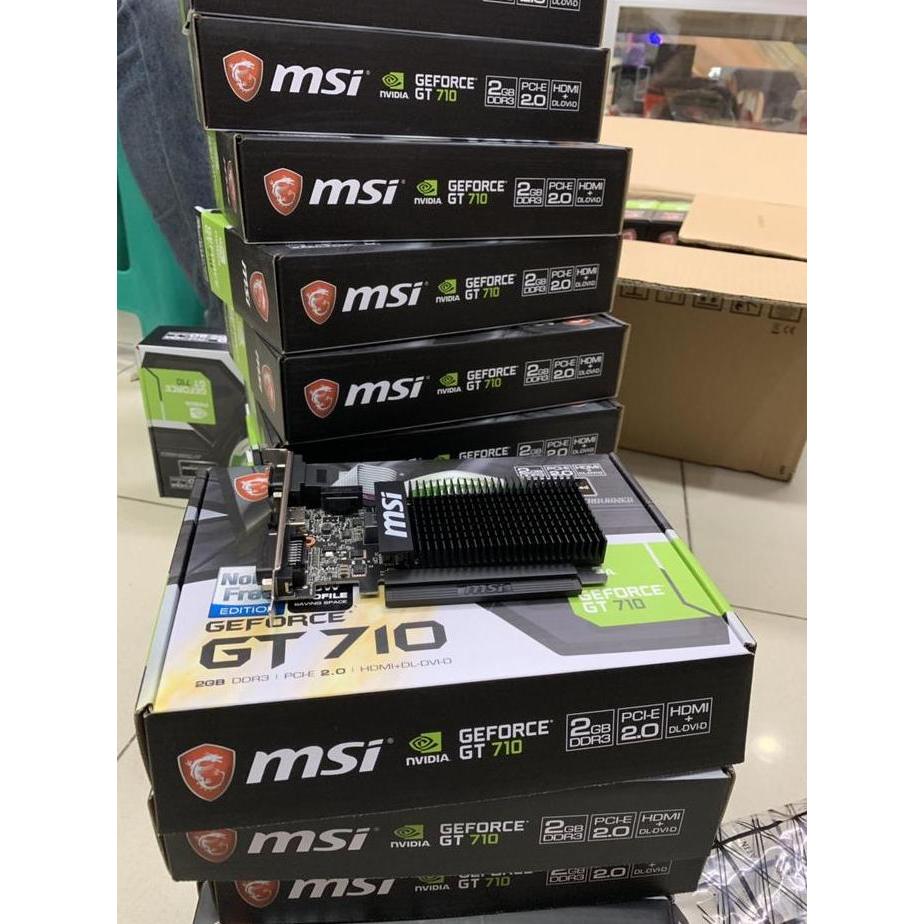 Vga Msi Gt 710 2Gb Ddr3 Low Profile