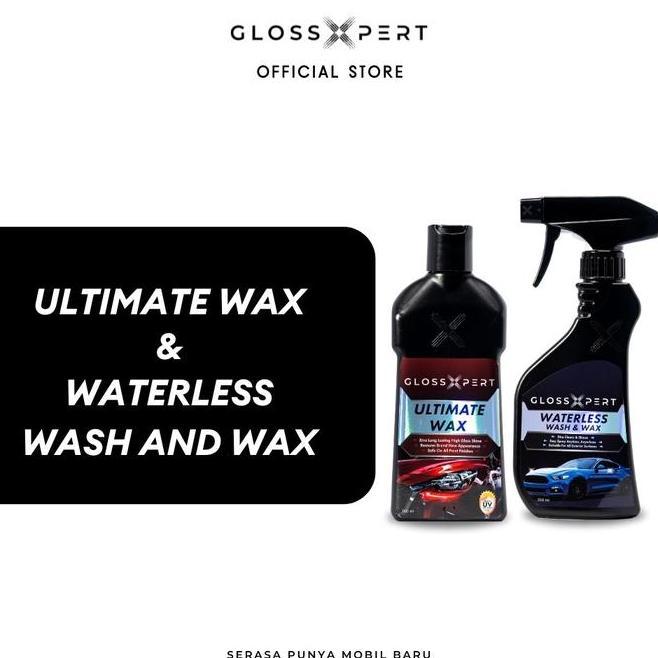 Glossxpert Ultimate Wax Dan Waterless Wash And Wax