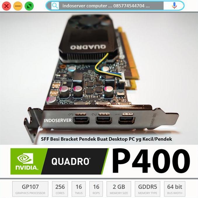 Nvidia Quadro P400 2Gb Gddr5 Low Profile