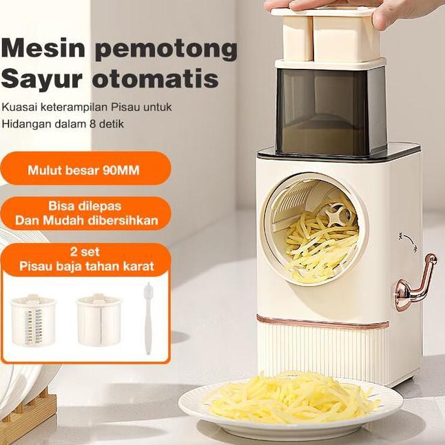 Pemotong Sayuran Listrikpemotong Sayuran Multifungsimesin Penghancuengiris Rol Dapur Rumaarutan Serb