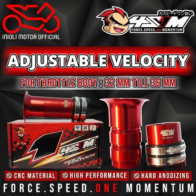 VELOCITY RACING 4S1M 32MM 34MM 36MM AJUSTABLE VELOCITY UNIVERSAL THROTTLE BODY TB 32 34 36 MM MX KIN