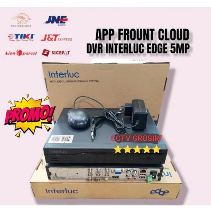 Dvr 4Ch 5Mp Interluc Edge Dvr Cctv 4 Channel 5Mp