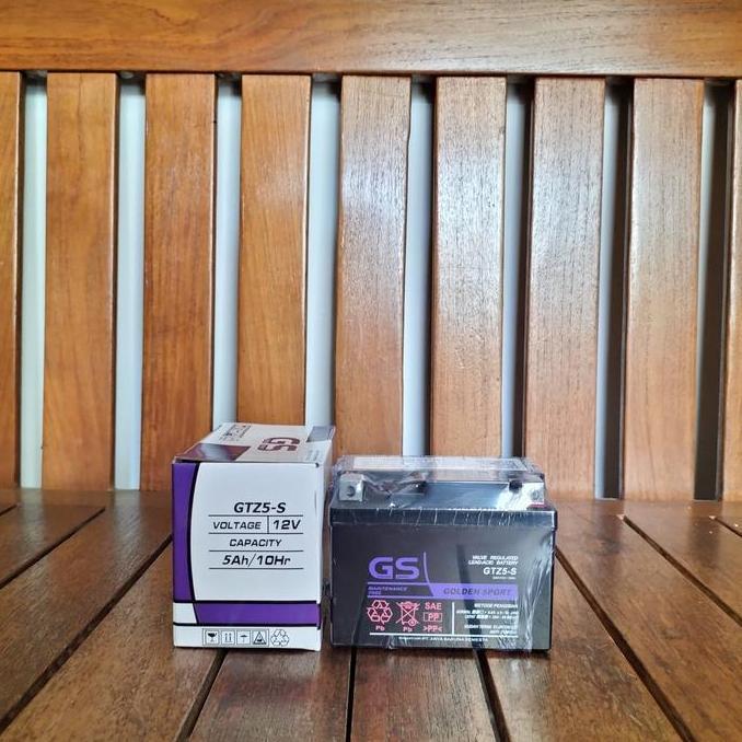 Aki / Accu Motor Beat, skywave, skydrive, spin, GS GTZ5S Aki Kering Terlaris