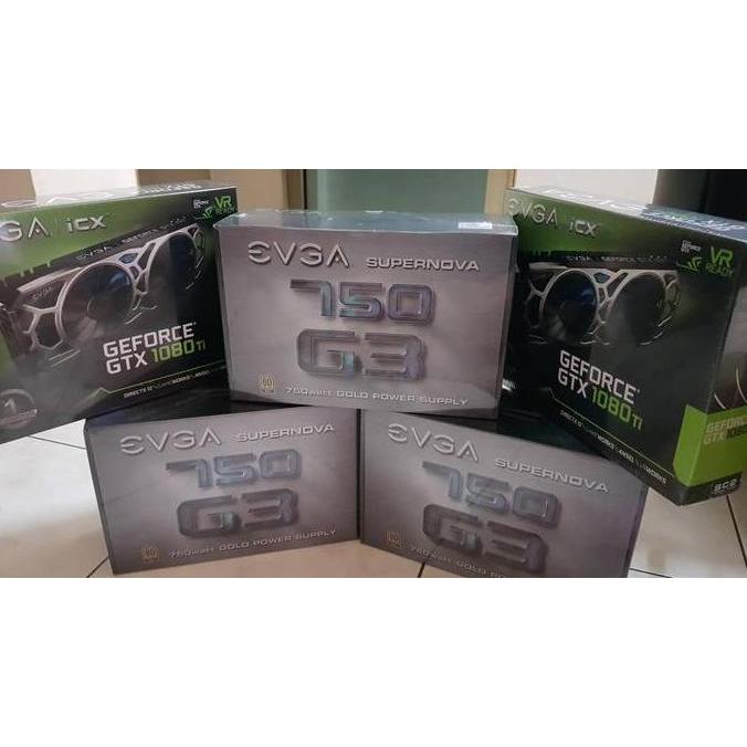 Evga Supernova 750 G3 Power Supply 80+ Gold Efficiency Full Modular