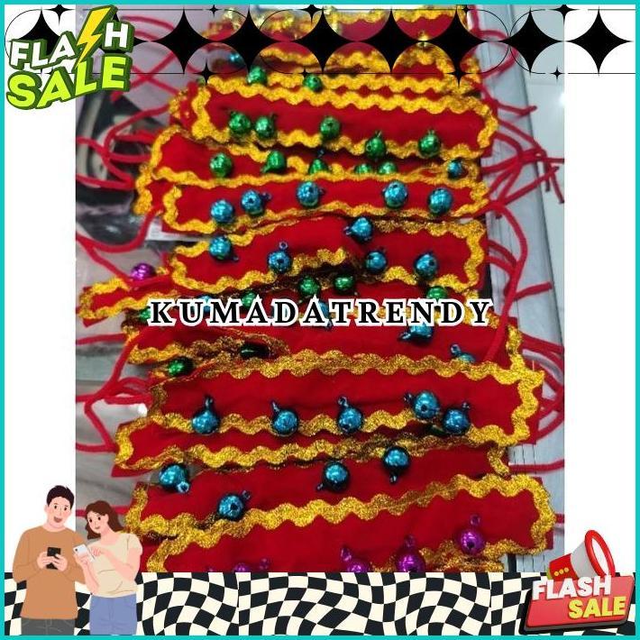 SALE Gongseng Kerincing Kaki Tari Remo Surabaya