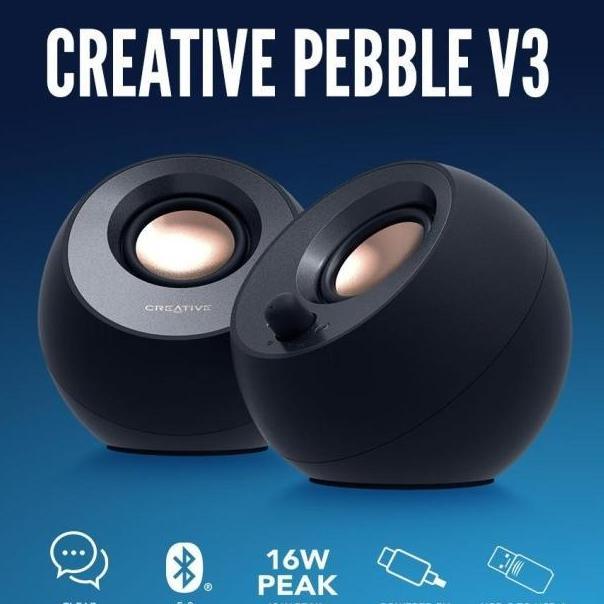 Creative Pebble V3 Bluetooth 5.0 Desktop Speaker