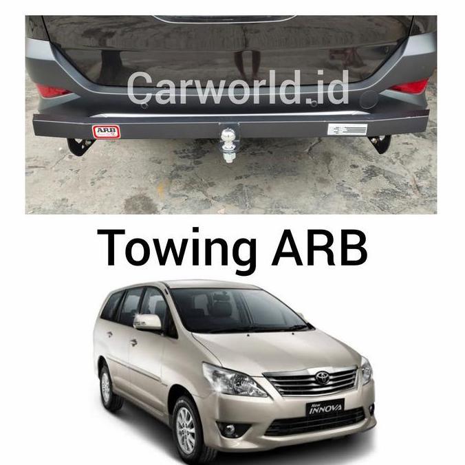 Towing Bar Palang Bumper Besi Belakang ARB Innova 2004-2015