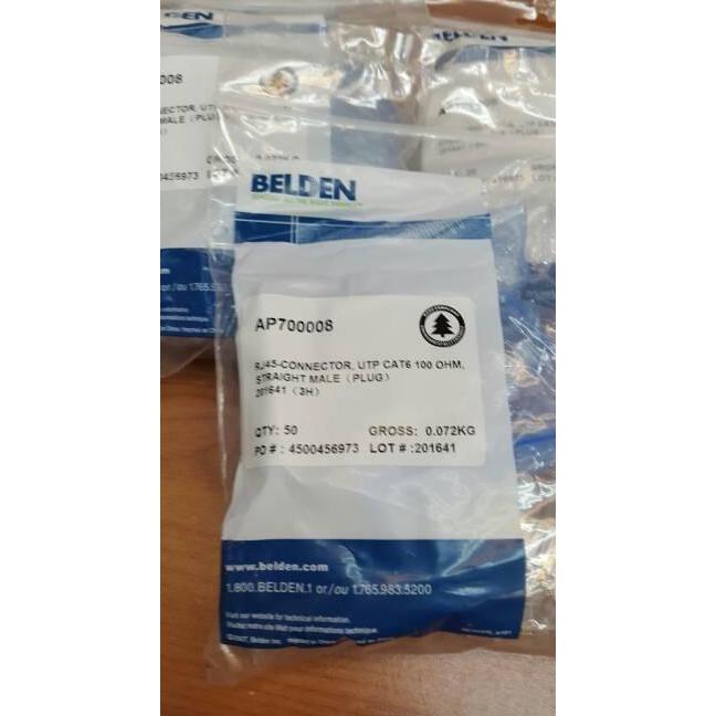 RJ 45 cat 6 belden / rj 45 belden / belden / konector cat 6 belden