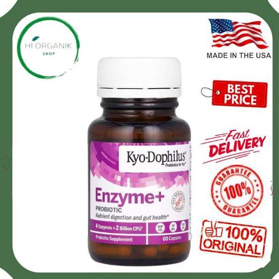 Kyolic Kyo Dophilus Enzyme + Probiotic 60 Capsules Original