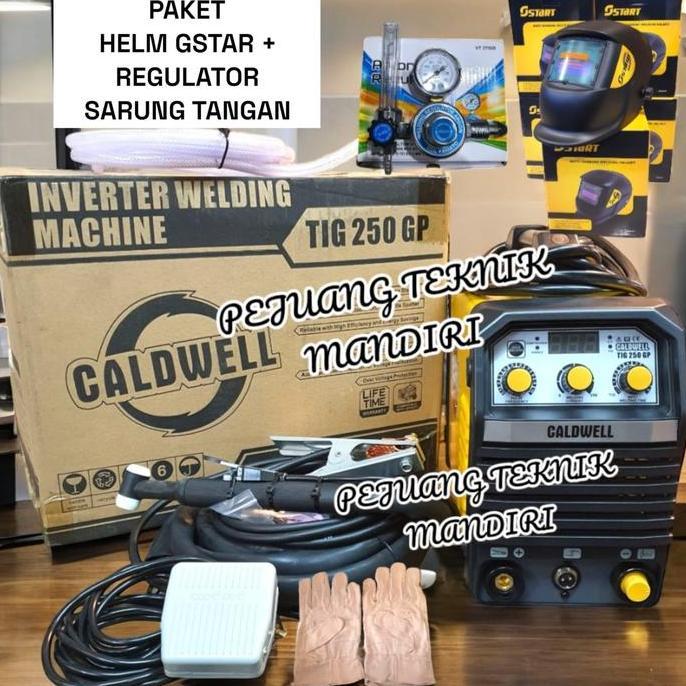 BEAM MESIN LAS ARGON CALDWELL TIG 250 GP / TRAFO LAS CALDWELL TIG 250GP