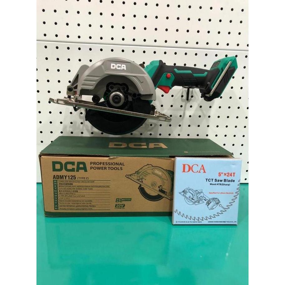 RALPH Mesin Gergaji DCA ADMY125Z Circular Saw Brushless ADMY 125