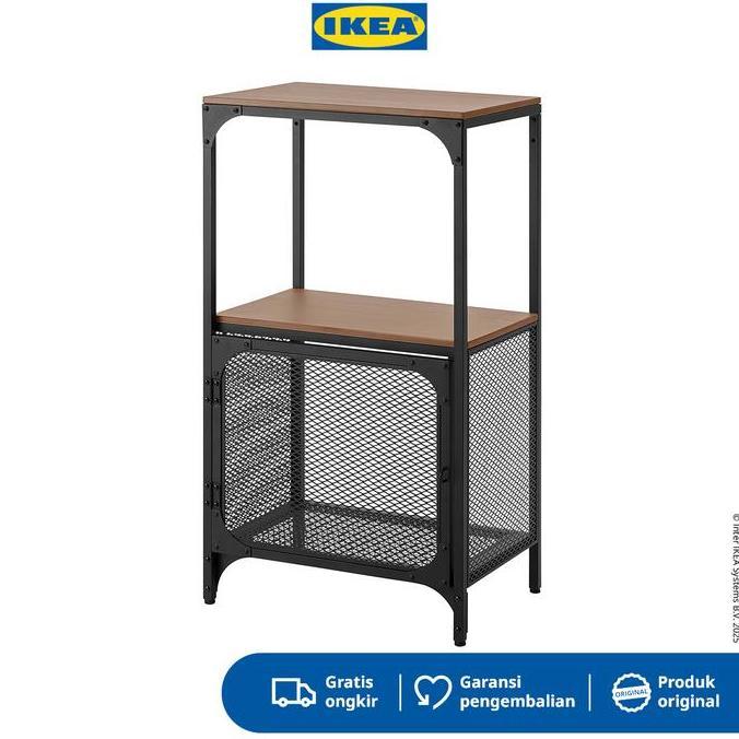 IKEA FJALLBO Unit Rak Serbaguna Minimalis 51x95 cm Kayu Furniture