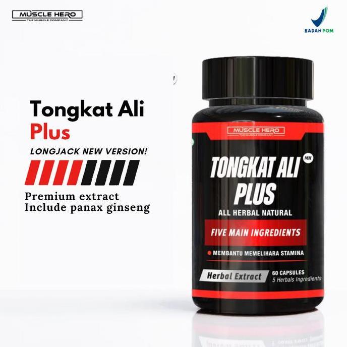 Tongkat Ali Plus Panax Ginseng 60 Kapsul Bpom Premium Extract Kualitas Terbaik Harga Termurah