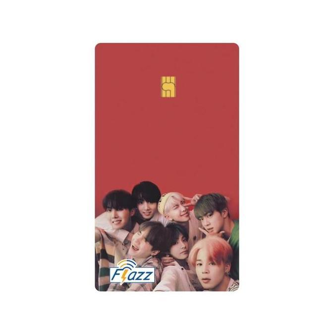 Kartu Flazz BCA BTS #2 Rp.0 RESTOCK