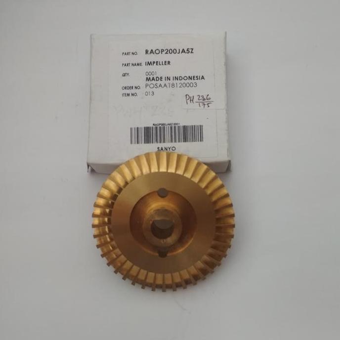 Impeller Pompa Air Sanyo Ph 175C/ Ph 236Ac High Quality