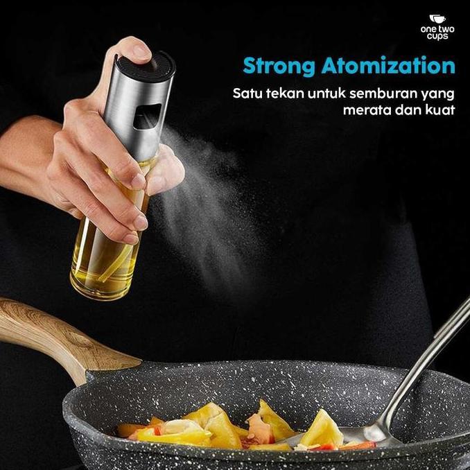 Botol Spray Minyak Parfum Kaca 75ml 100ml 200ml 210ml 250ml Wadah Semprotan Olive Oil BBQ Chinese Fo