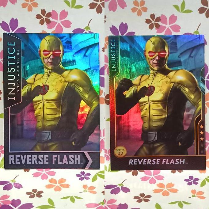 Injustice ultra card reverse flash no.81 FOIL TERBARU