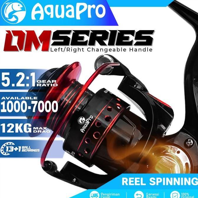 Omagoedang - Reel Pancing DM Series Metal Aluminium