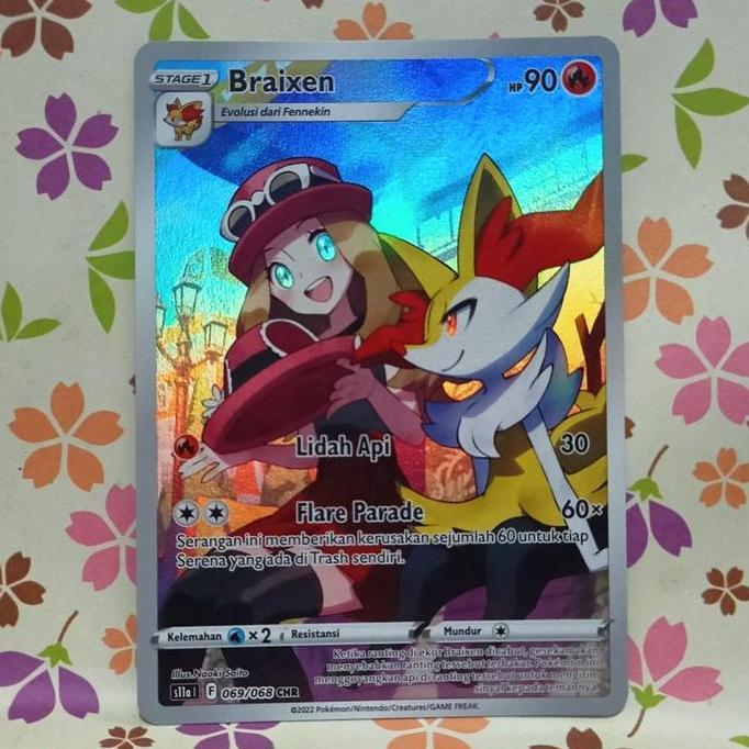 braixen CHR s11a | 069/068 pokemon tcg indonesia BEST SELLER