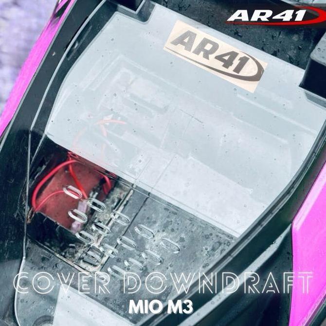 Promo Cover Sekat Bagasi Downdraft Mio M3. 5Mm, Sekat Bagasi Akrilik Downdraft Mio M3, Tutup Bagasi 