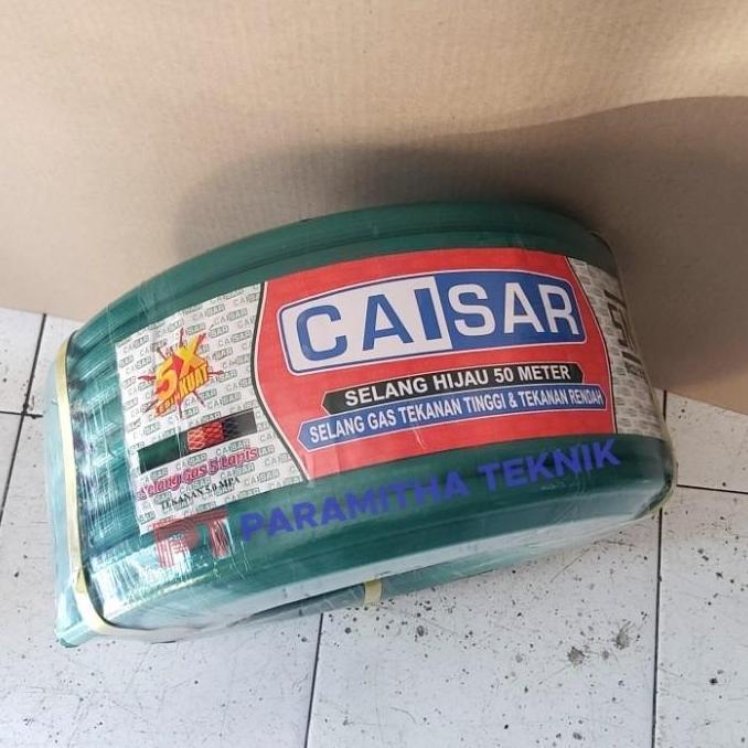 New- Ecer selang kompor 5 lapis SNI meteran / eceran selang gas LPG Caisar