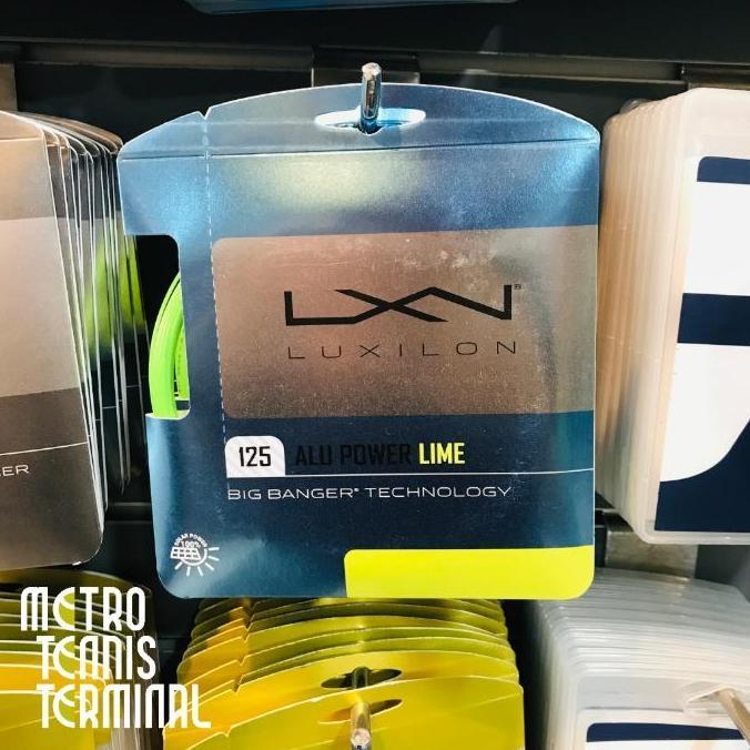 Luxilon Alu Power Lime 125 ( Senar Raket Tenis )