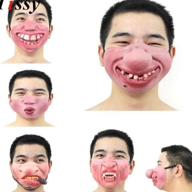 Masker Topeng 3D Lucu