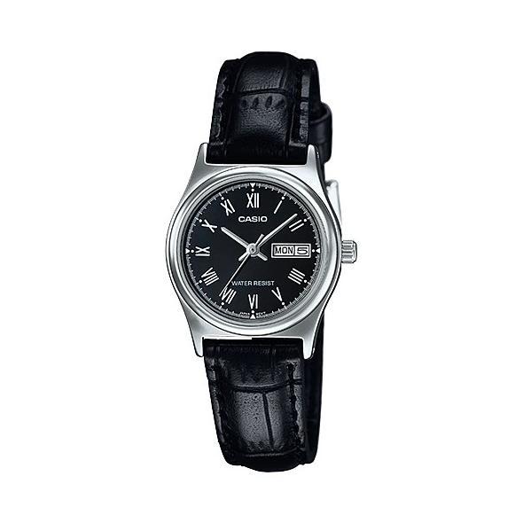 Casio General LTP-V006L-1B2 4B / LTP V006L 7B2 Jam Tangan Kulit Wanita Jam Tangan