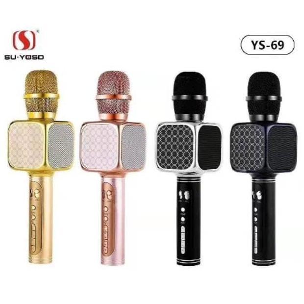 Mic Karaoke Bluetooth Yosu Ys69/Microphone Bluetooth Karaoke Original
