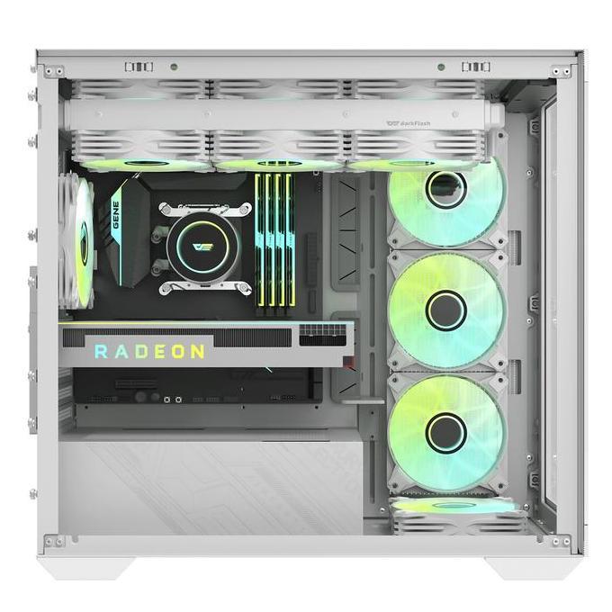 Promo Darkflash Dlx4000 (Mesh) Front Panel - Casing Pc Glass Eatx Type C