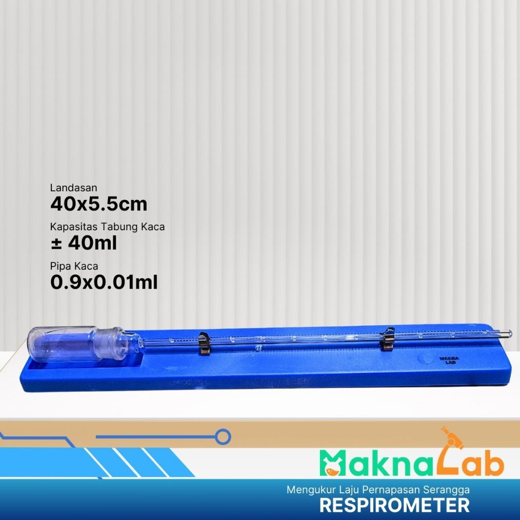 Respirometer Alat Ukur Pernapasan Serangga / Respiro Meter Mengukur Laju Respirasi