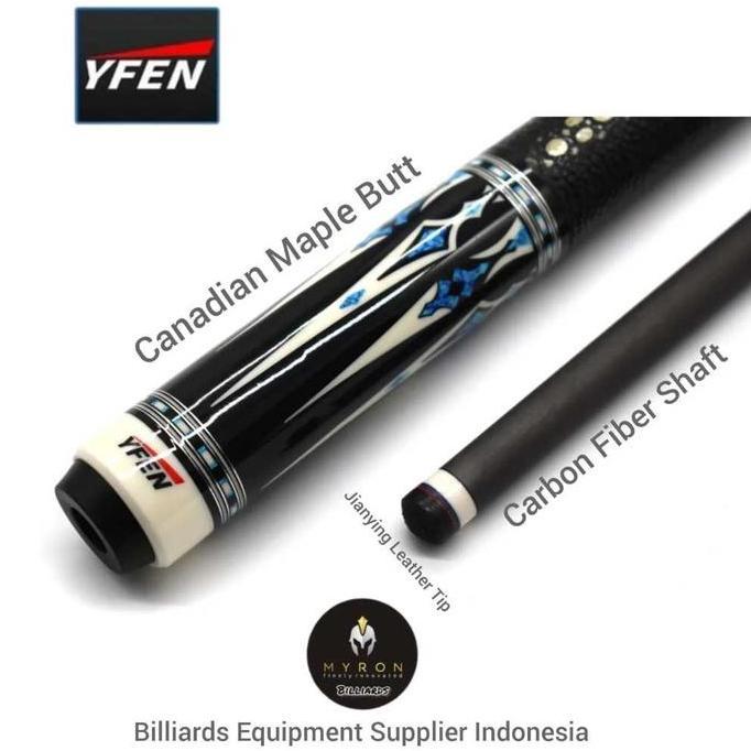 Stick Billiard Carbon YFEN M7 Series~Leather Grip