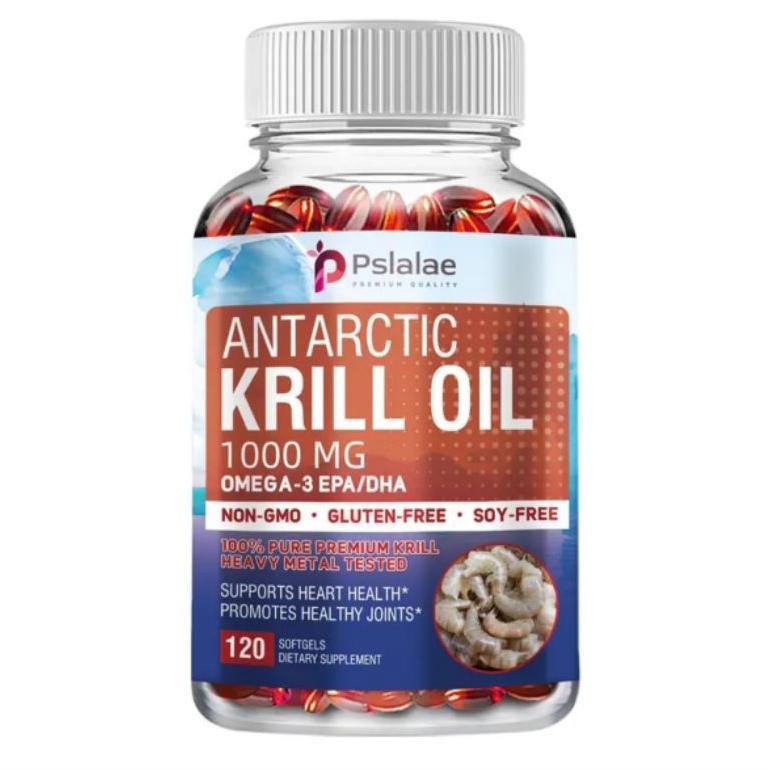 Premium Antartic Krill Oil Omega 3 1000Mg 120 Softgel Original
