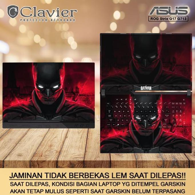 Cover Garskin Laptop Asus ROG Strix G17 G713 G713R G713RW Transparan