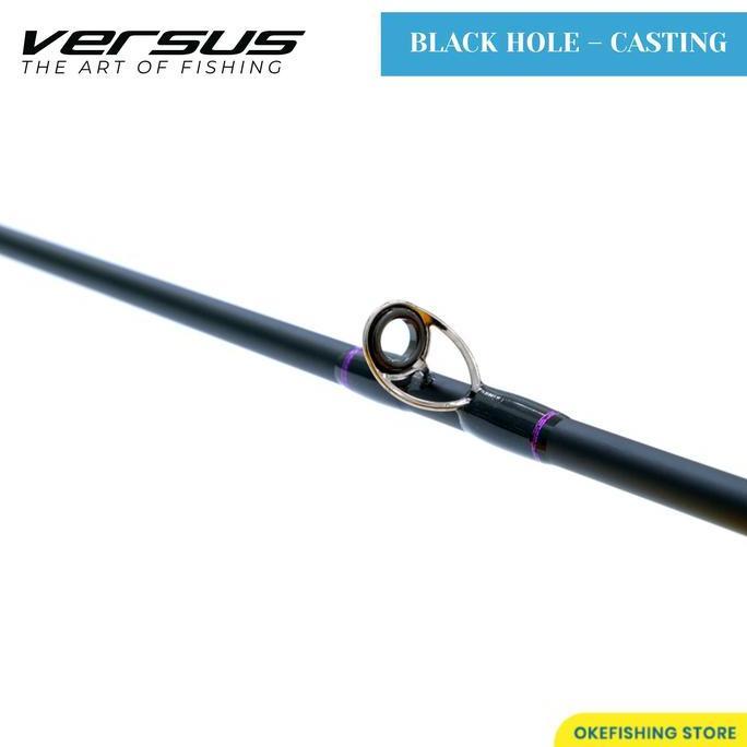 Joran Casting VERSUS BLACK HOLE Carbon Hollow Joran Pancing Slow Jigging Rod 1020Lbs | Tournament Se