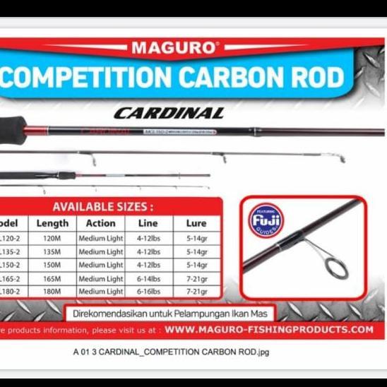 joran maguro cardinal 180