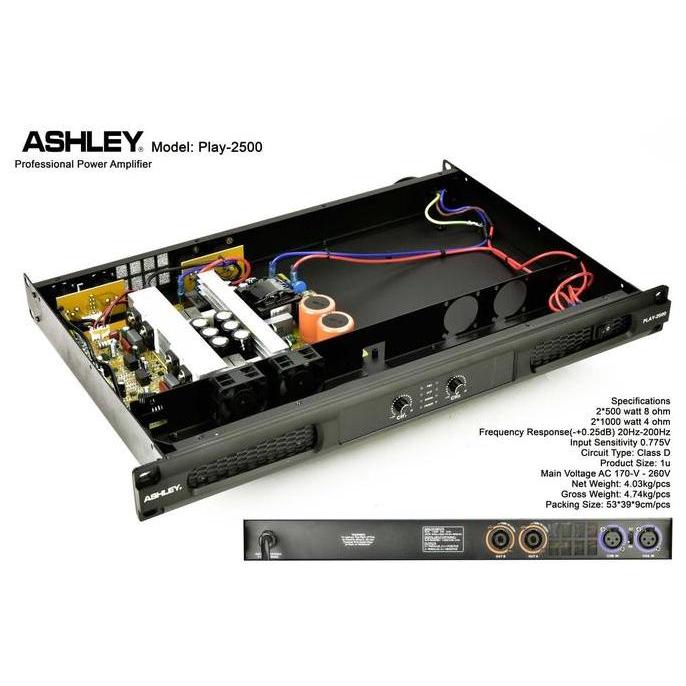 power ashley play2500 play 2500 original