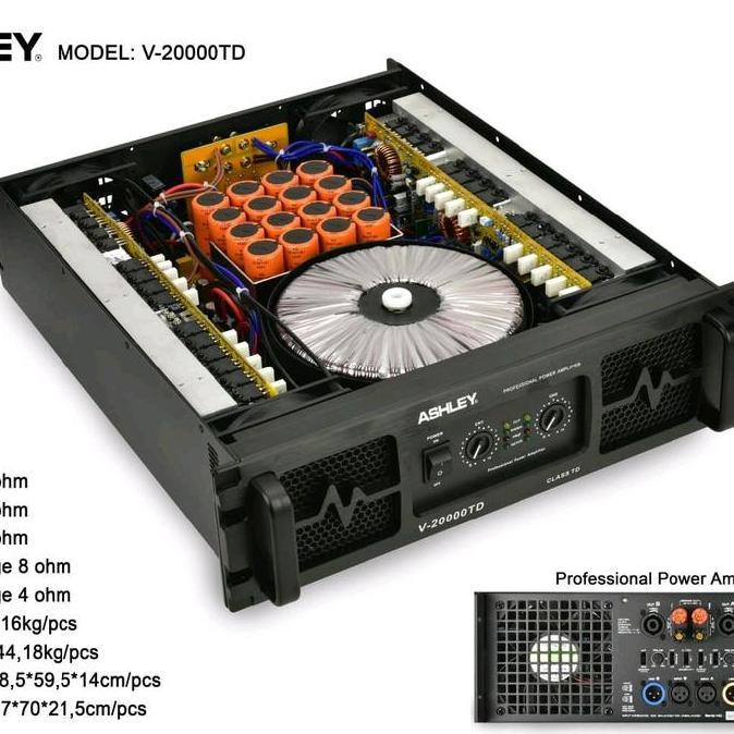 POWER ASHLEY V20000TD V20000 TD CLASS TD