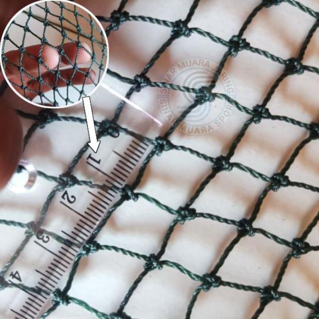 Jaring Pe Tebal Lubang 1Cm D30Jaring Kerambajaring Tebaljaring Ayam Tebaljaring 1 Inch