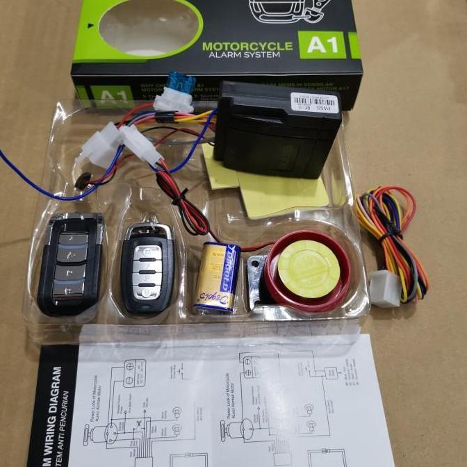 alarm motor securicle 9 nine A1